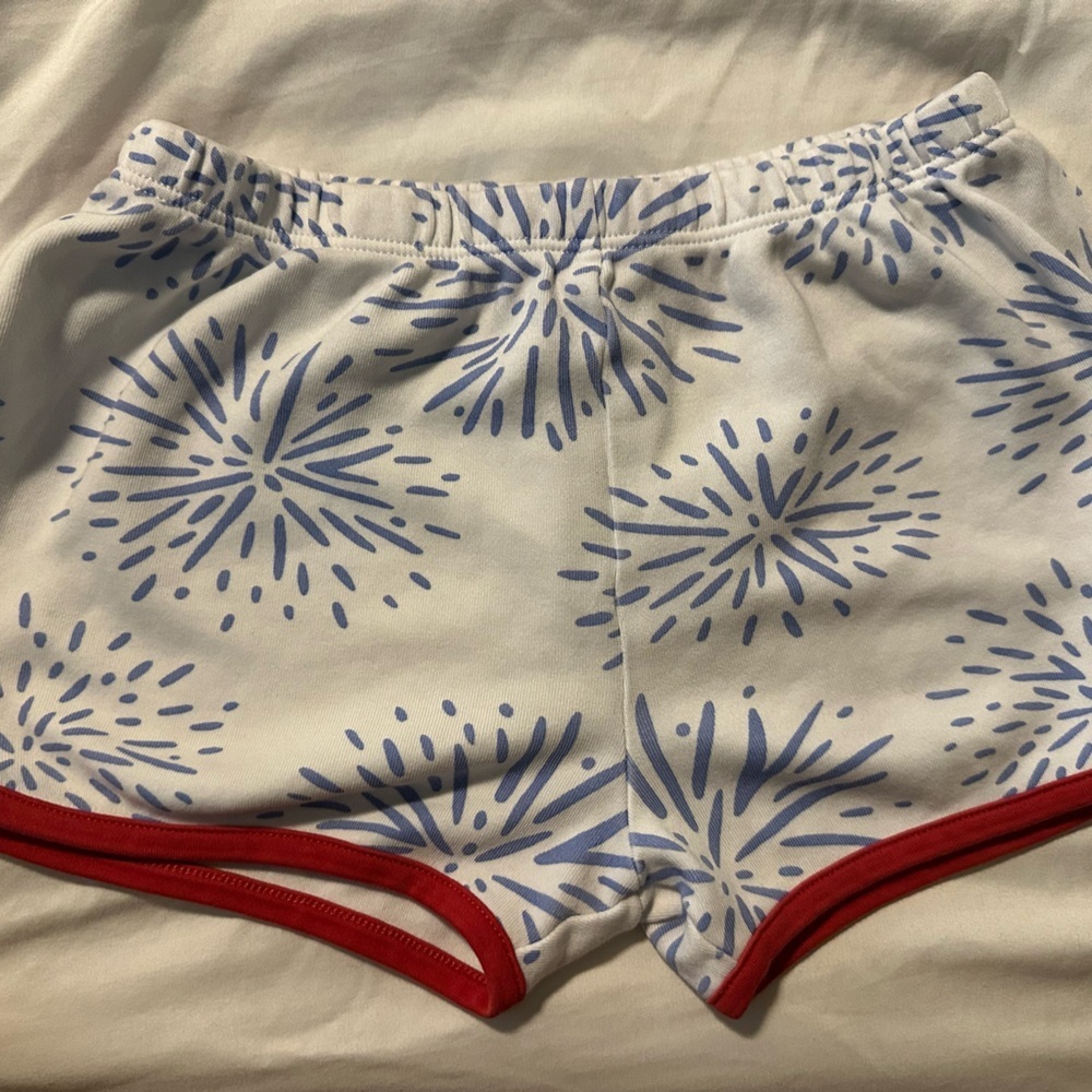 The Beaufort Bonnet Company Blue and White Patterned Shorts